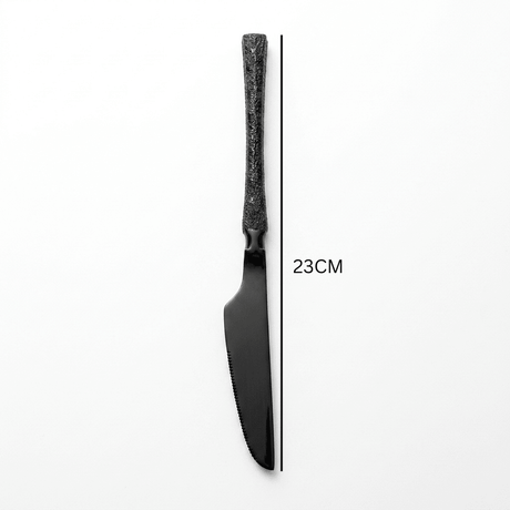 Black Stainless Steel Knife Set of 6 - 23cm - Al Kabayel Discount CentreBlack Stainless Steel Knife Set of 6 - 23cmKnife & Knife SetsAKDCAl Kabayel Discount Centre