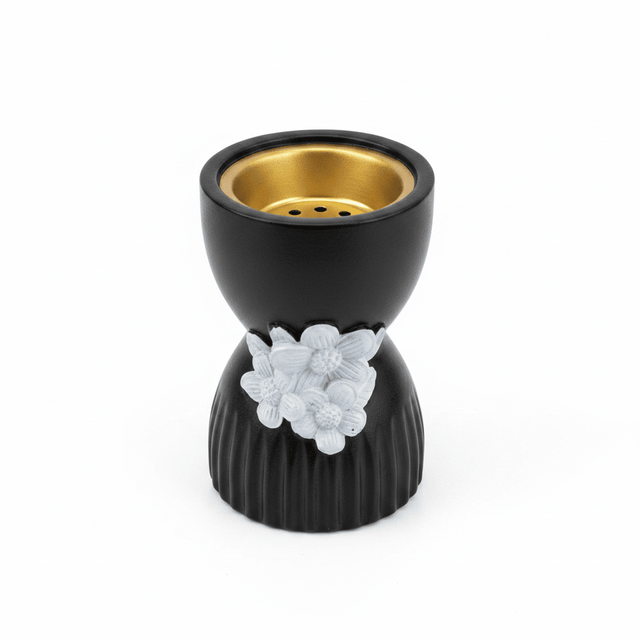Black & White Chalk Incense Burner - 10×6cm - Al Kabayel Discount CentreBlack & White Chalk Incense Burner - 10×6cmIncense BurnersAKDCAl Kabayel Discount Centre