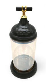 Black Wooden Texture Glass Canister With Lid 25Cm - Al Kabayel Discount CentreBlack Wooden Texture Glass Canister With Lid 25CmHome Décor AccentsAKDCAl Kabayel Discount Centre