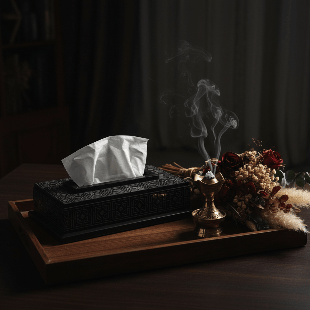 Black Wooden Tissue Box — Islamic Geometric Pattern | 23×12 cm - Al Kabayel Discount CentreBlack Wooden Tissue Box — Islamic Geometric Pattern | 23×12 cmNapkin Holders & Tissue BoxAKDCAl Kabayel Discount Centre