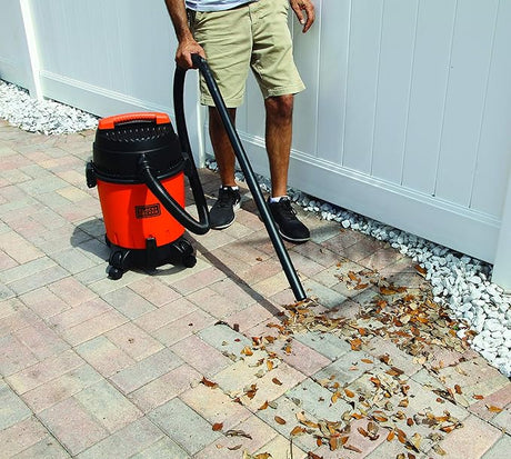 BLACK+DECKER 1400W 20 Liter Wet and Dry Tank Drum Vacuum Cleaner, Orange/Black - WDBD20 - B5 - Al Kabayel Discount CentreBLACK+DECKER 1400W 20 Liter Wet and Dry Tank Drum Vacuum Cleaner, Orange/Black - WDBD20 - B5Vacuum CleanersBLACK+DECKERAl Kabayel Discount Centre