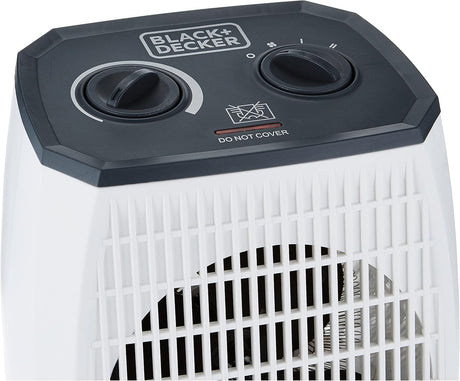 Black+Decker 2000W Vertical Fan Heater, White, 1.44 Kg, Hx310"Min - Al Kabayel Discount CentreBlack+Decker 2000W Vertical Fan Heater, White, 1.44 Kg, Hx310"MinFans/HeatersBLACK & DECKERAl Kabayel Discount Centre
