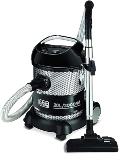 BLACK+DECKER 20L 2000W Barrel/Drum Vacuum Cleaner BV2000 - B5 - Al Kabayel Discount CentreBLACK+DECKER 20L 2000W Barrel/Drum Vacuum Cleaner BV2000 - B5Vacuum CleanersBLACK+DECKERAl Kabayel Discount Centre
