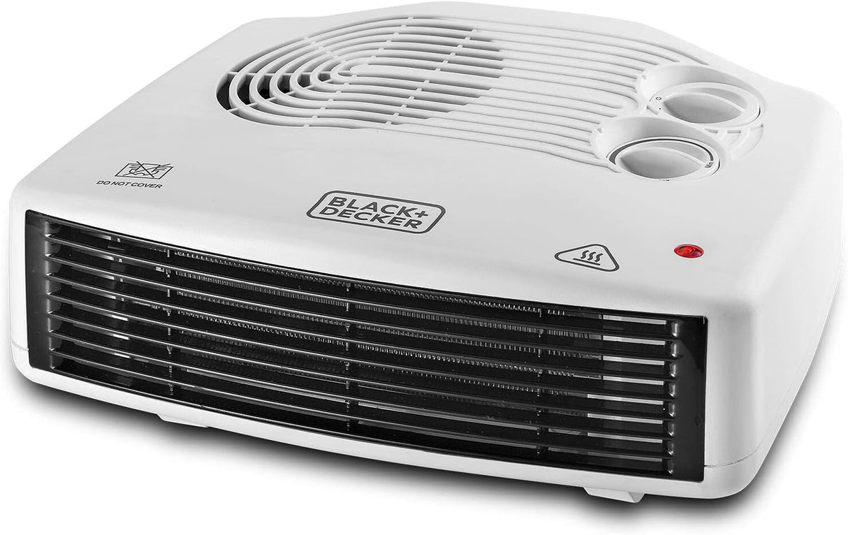 Black+Decker 2400W Horizontal Fan Heater, White, Hx230 - B5 - Al Kabayel Discount CentreBlack+Decker 2400W Horizontal Fan Heater, White, Hx230 - B5Fans/HeatersBLACK & DECKERAl Kabayel Discount Centre