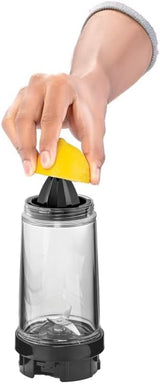 BLACK+DECKER 300W 16 Piece 4 - in - 1 Personal Compact Sports Blender/Smoothie Maker with Citrus Juicer & Grinder Mill SBX300BCG - B5 - Al Kabayel Discount CentreBLACK+DECKER 300W 16 Piece 4 - in - 1 Personal Compact Sports Blender/Smoothie Maker with Citrus Juicer & Grinder Mill SBX300BCG - B5Blenders, Mixers & Food ProcessorsBLACK & DECKERAl Kabayel Discount Centre