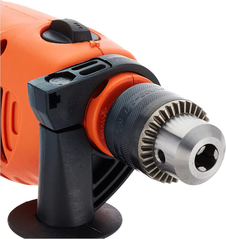 Black+Decker 550W 13mm VSR Hammer Drill with Keyed Chuck, Variable Speed, HD5513V - B5 - Al Kabayel Discount CentreBlack+Decker 550W 13mm VSR Hammer Drill with Keyed Chuck, Variable Speed, HD5513V - B5ToolsBLACK+DECKERAl Kabayel Discount Centre