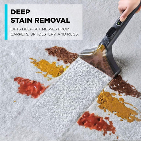 BLACK+DECKER 600W Multisurface Spot Cleaner for Carpet, Sofa, Upholstery, Stairs & Car Interior | Stain Remover with Dual Tank System, 5 Attachments, Cleaning Solution, Black | BHSC600C - B5 - Al Kabayel Discount CentreBLACK+DECKER 600W Multisurface Spot Cleaner for Carpet, Sofa, Upholstery, Stairs & Car Interior | Stain Remover with Dual Tank System, 5 Attachments, Cleaning Solution, Black | BHSC600C - B5Vacuum CleanersBLACK & DECKERAl Kabayel Discount Centre