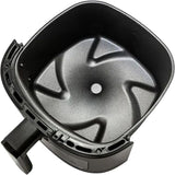 Black+Decker Aerofry Digital Air Fryer, 1300W, 4.2 litres Capacity, Rapid Hot Air Circulation for Frying, Grilling, Baking and Broiling, Brushed Finish, Viewing Window - Black, AF4210 - B5 - Al Kabayel Discount CentreBlack+Decker Aerofry Digital Air Fryer, 1300W, 4.2 litres Capacity, Rapid Hot Air Circulation for Frying, Grilling, Baking and Broiling, Brushed Finish, Viewing Window - Black, AF4210 - B5Air FryersBLACK+DECKERAl Kabayel Discount Centre