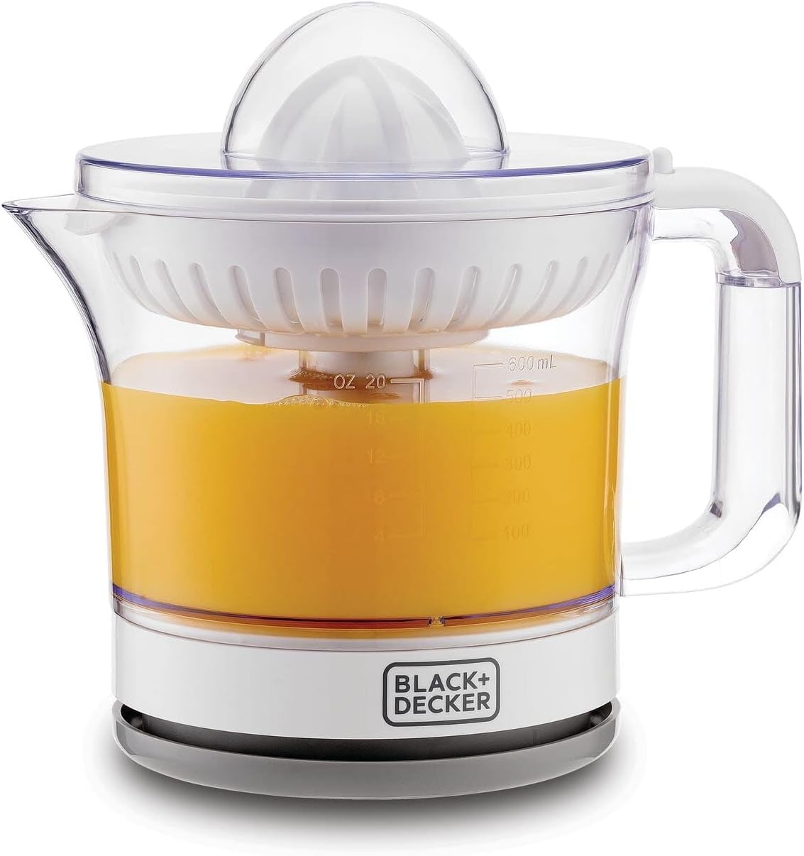 BLACK+DECKER Citrus Juicer 600ml CJ675 - B5 – Compact Electric Juicer with Dual Cone System, Automatic Pulp Control & Easy - Pour Jug for Fresh and Healthy Juice at Home - Al Kabayel Discount CentreBLACK+DECKER Citrus Juicer 600ml CJ675 - B5 – Compact Electric Juicer with Dual Cone System, Automatic Pulp Control & Easy - Pour Jug for Fresh and Healthy Juice at HomeFood & Drink AppliancesBLACK+DECKERAl Kabayel Discount Centre