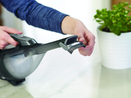 BLACK+DECKER Cordless Dustbuster Handheld Vacuum Cleaner, 10.8V, 2.0Ah Li - Ion Battery, 25 Air Watts, 21.6 Wh Energy, Black - DVA320J - B5 - Al Kabayel Discount CentreBLACK+DECKER Cordless Dustbuster Handheld Vacuum Cleaner, 10.8V, 2.0Ah Li - Ion Battery, 25 Air Watts, 21.6 Wh Energy, Black - DVA320J - B5Vacuum CleanersBLACK+DECKERAl Kabayel Discount Centre