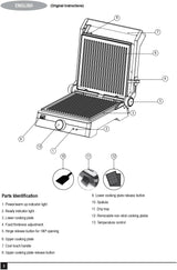 BLACK+DECKER Family Health Grill with 180° Hinge, 2000W, 1500cm² BBQ Area, 5 - Level Height Adjustment, Variable Temperature Control, Removable Drip Tray, Cool - Touch Handle, Black/Silver - CG2000 - B5 - Al Kabayel Discount CentreBLACK+DECKER Family Health Grill with 180° Hinge, 2000W, 1500cm² BBQ Area, 5 - Level Height Adjustment, Variable Temperature Control, Removable Drip Tray, Cool - Touch Handle, Black/Silver - CG2000 - B5Electric Griddles & GrillsBLACK & DECKERAl Kabayel Discount Centre