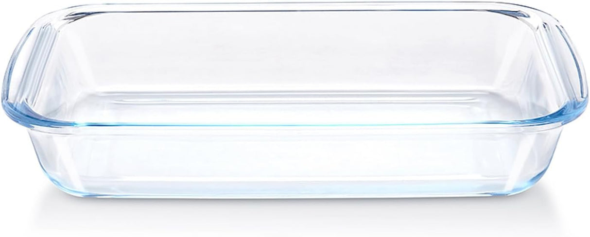 BLACKSTONE Rectangular Borosilicate Oven Glass Tray 2.9 Liter, 39.5cm*23.7cm*5cm - Al Kabayel Discount CentreBLACKSTONE Rectangular Borosilicate Oven Glass Tray 2.9 Liter, 39.5cm*23.7cm*5cmFood ContainersBLACKSTONEAl Kabayel Discount Centre