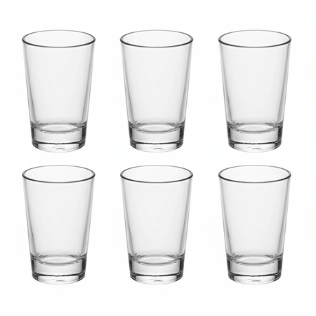 Blidamini 120ml Tall Glass Tumblers for Juice, Water & Soft Drinks – Durable Glass Set of 6 - Al Kabayel Discount CentreBlidamini 120ml Tall Glass Tumblers for Juice, Water & Soft Drinks – Durable Glass Set of 6TumblersBLIDAMINIAl Kabayel Discount Centre