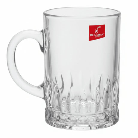Blinkmax Classic Elegant Beer Glass Mug Clear Finish – 350 ml - Al Kabayel Discount CentreBlinkmax Classic Elegant Beer Glass Mug Clear Finish – 350 mlMugsBLINKMAXAl Kabayel Discount Centre