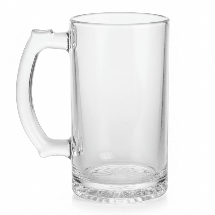 Blinkmax Clear Glass Beer Mug with Elegant Handle for Bars, Parties & Home Use – 580ml - Al Kabayel Discount CentreBlinkmax Clear Glass Beer Mug with Elegant Handle for Bars, Parties & Home Use – 580mlMugsBLINKMAXAl Kabayel Discount Centre