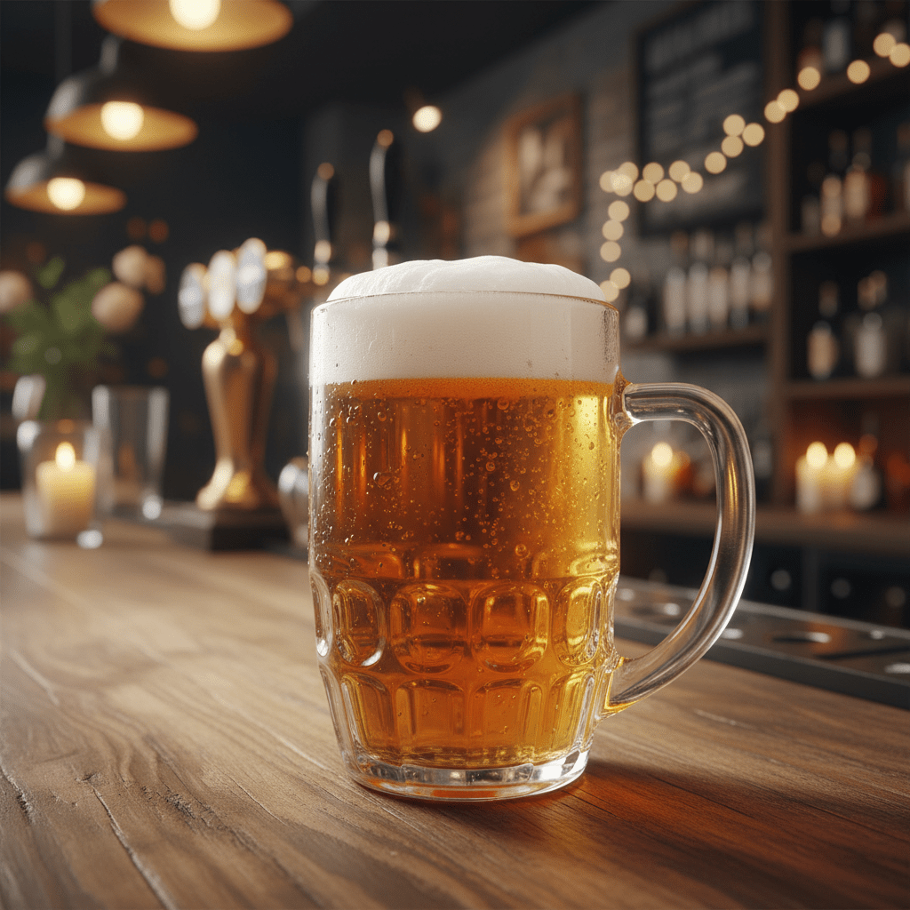 Blinkmax Crystal Cut Glass Beer Mug with Heavy Base and Strong Handle for Chilled Beverages – 585ml - Al Kabayel Discount CentreBlinkmax Crystal Cut Glass Beer Mug with Heavy Base and Strong Handle for Chilled Beverages – 585mlMugsBLINKMAXAl Kabayel Discount Centre