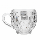 Blinkmax Diamond Cut Glass Mug with Handle, Textured Luxury Finish 150ml - Al Kabayel Discount CentreBlinkmax Diamond Cut Glass Mug with Handle, Textured Luxury Finish 150mlMugsBLINKMAXAl Kabayel Discount Centre