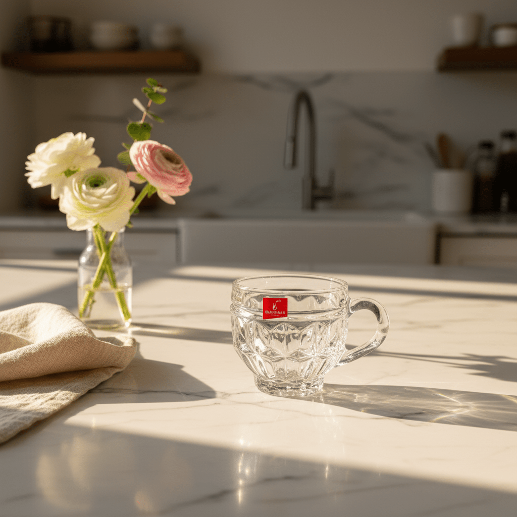 Blinkmax Elegant Glass Mug with Handle, Clear Minimalist Design 150ml - Al Kabayel Discount CentreBlinkmax Elegant Glass Mug with Handle, Clear Minimalist Design 150mlMugsBLINKMAXAl Kabayel Discount Centre