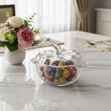 Blinkmax Premium Crystal Glass Candy Pot with Elegant Lid – Luxury Candy Storage Container (12×8 cm) - Al Kabayel Discount CentreBlinkmax Premium Crystal Glass Candy Pot with Elegant Lid – Luxury Candy Storage Container (12×8 cm)Jars & Food SaversBLINKMAXAl Kabayel Discount Centre