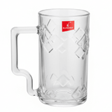 Blinkmax Premium Glass Beer Mug with Ergonomic Elegant Handle, Crystal Clear Finish – 400 ml - Al Kabayel Discount CentreBlinkmax Premium Glass Beer Mug with Ergonomic Elegant Handle, Crystal Clear Finish – 400 mlMugsBLINKMAXAl Kabayel Discount Centre