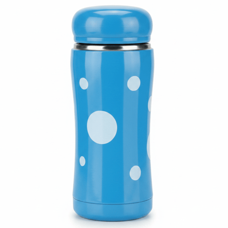 Blue and white stainless steel vacuum bottle 320ml - Al Kabayel Discount CentreBlue and white stainless steel vacuum bottle 320mlWater bottlesAKDCAl Kabayel Discount Centre