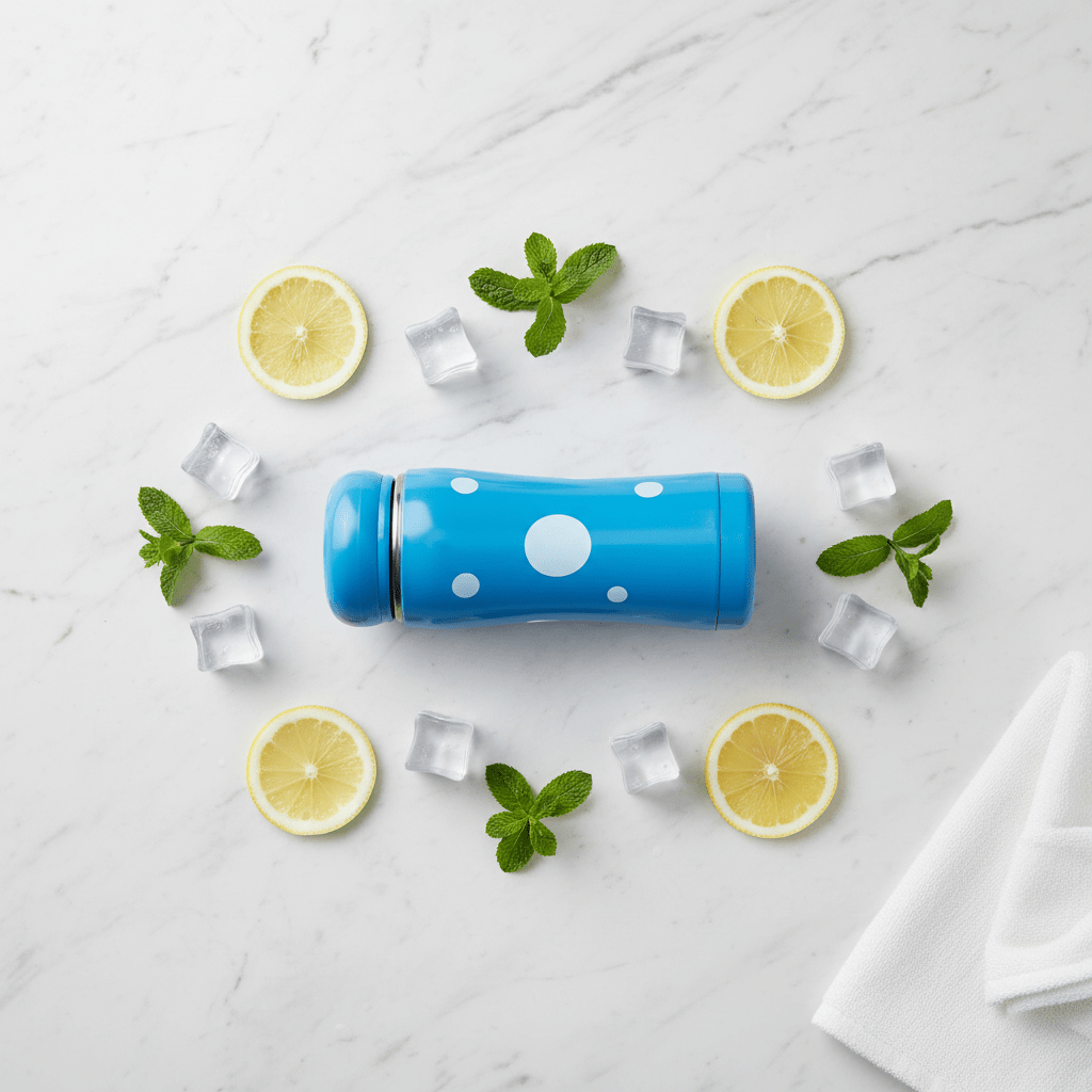 Blue and white stainless steel vacuum bottle 320ml - Al Kabayel Discount CentreBlue and white stainless steel vacuum bottle 320mlWater bottlesAKDCAl Kabayel Discount Centre