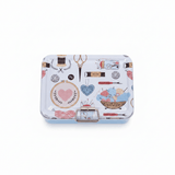 Blue Craft Tin Box – Decorative Metal Storage Case | 12.5 × 9 cm - Al Kabayel Discount CentreBlue Craft Tin Box – Decorative Metal Storage Case | 12.5 × 9 cmJars & Food SaversAKDCAl Kabayel Discount Centre