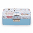 Blue Craft Tin Box – Decorative Metal Storage Case | 12.5 × 9 cm - Al Kabayel Discount CentreBlue Craft Tin Box – Decorative Metal Storage Case | 12.5 × 9 cmJars & Food SaversAKDCAl Kabayel Discount Centre
