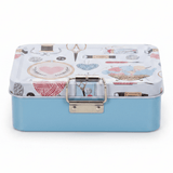 Blue Craft Tin Box – Decorative Metal Storage Case | 12.5 × 9 cm - Al Kabayel Discount CentreBlue Craft Tin Box – Decorative Metal Storage Case | 12.5 × 9 cmJars & Food SaversAKDCAl Kabayel Discount Centre
