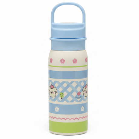 Blue & Cream Decorative Metal Water Bottle for Daily Hydration – 500 ml - Al Kabayel Discount CentreBlue & Cream Decorative Metal Water Bottle for Daily Hydration – 500 mlWater BottlesAKDCAl Kabayel Discount Centre