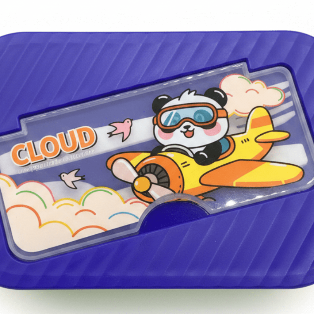 Blue & Green Cloud Panda Kids Plastic Lunch Box with Spoon & Fork – 20×13cm - Al Kabayel Discount CentreBlue & Green Cloud Panda Kids Plastic Lunch Box with Spoon & Fork – 20×13cmLunch BoxAKDCAl Kabayel Discount Centre