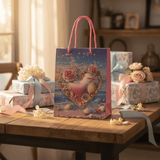 Blue & Pink Ocean Heart Paper Gift Bag - 23×18cm - Al Kabayel Discount CentreBlue & Pink Ocean Heart Paper Gift Bag - 23×18cmPacking & Wrapping SuppliesAKDCAl Kabayel Discount Centre