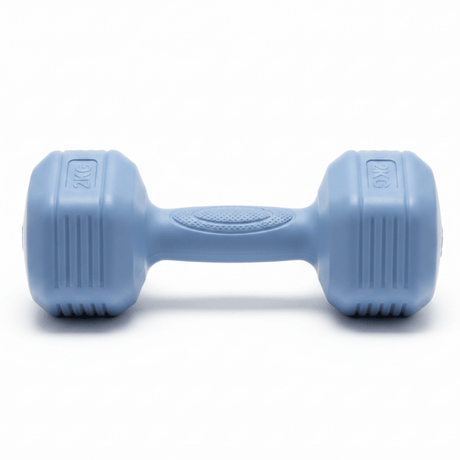 Blue Plastic Coated 2KG Dumbbell — Lightweight Home Fitness Weight - Al Kabayel Discount CentreBlue Plastic Coated 2KG Dumbbell — Lightweight Home Fitness WeightSportsAKDCAl Kabayel Discount Centre