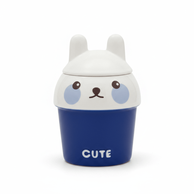 Blue & White Ceramic Mug with Lid – 300ml - Al Kabayel Discount CentreBlue & White Ceramic Mug with Lid – 300mlMugsAKDCAl Kabayel Discount Centre