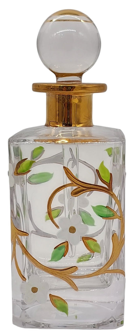Bohemia Glass Square Perfume Bottle 150ml, Floral Pattern, TRC - 17250 - Al Kabayel Discount CentreBohemia Glass Square Perfume Bottle 150ml, Floral Pattern, TRC - 17250Home Décor AccentsBOHEMIAAl Kabayel Discount Centre