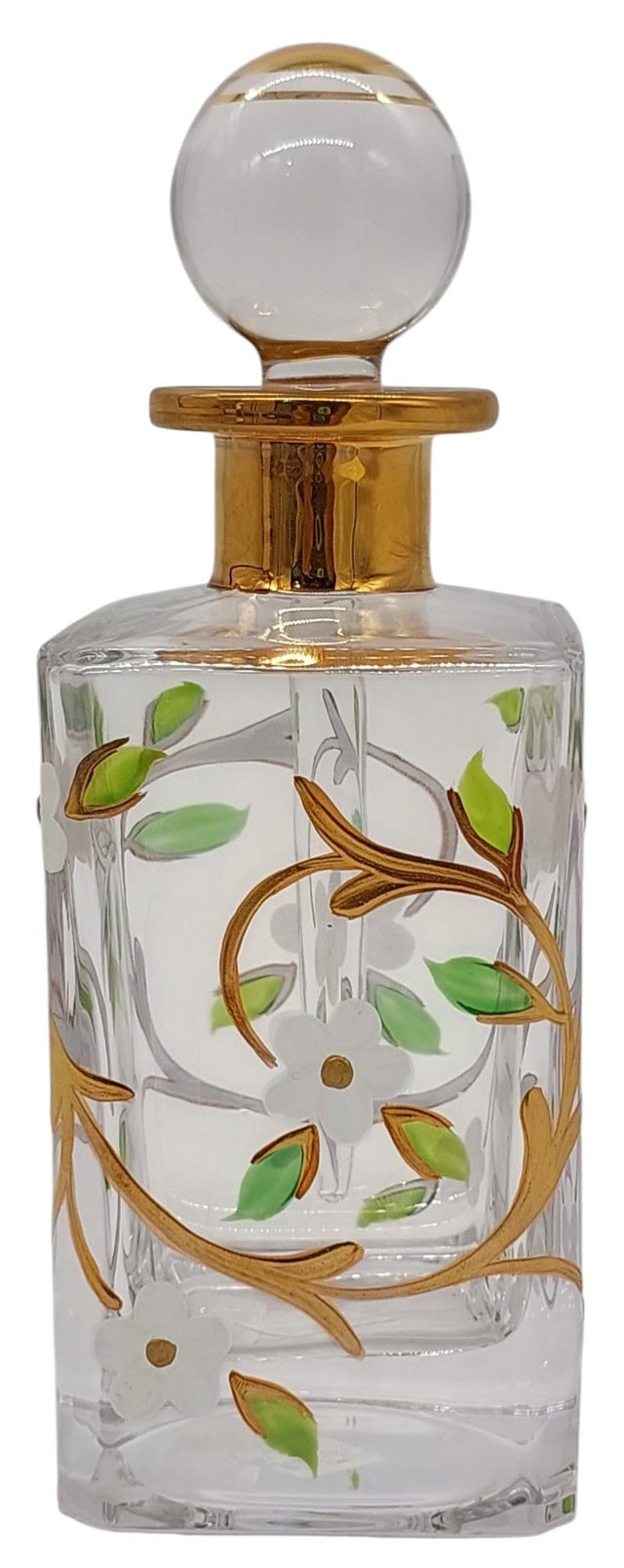 Bohemia Glass Square Perfume Bottle 150ml, Floral Pattern, TRC - 17250 - Al Kabayel Discount CentreBohemia Glass Square Perfume Bottle 150ml, Floral Pattern, TRC - 17250Home Décor AccentsBOHEMIAAl Kabayel Discount Centre