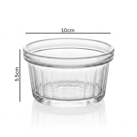 Borcam Dessert Bowl 285cc – 5.5 × 10 cm – Clear Borosilicate Glass - Al Kabayel Discount CentreBorcam Dessert Bowl 285cc – 5.5 × 10 cm – Clear Borosilicate GlassBowlsBOROCAMAl Kabayel Discount Centre