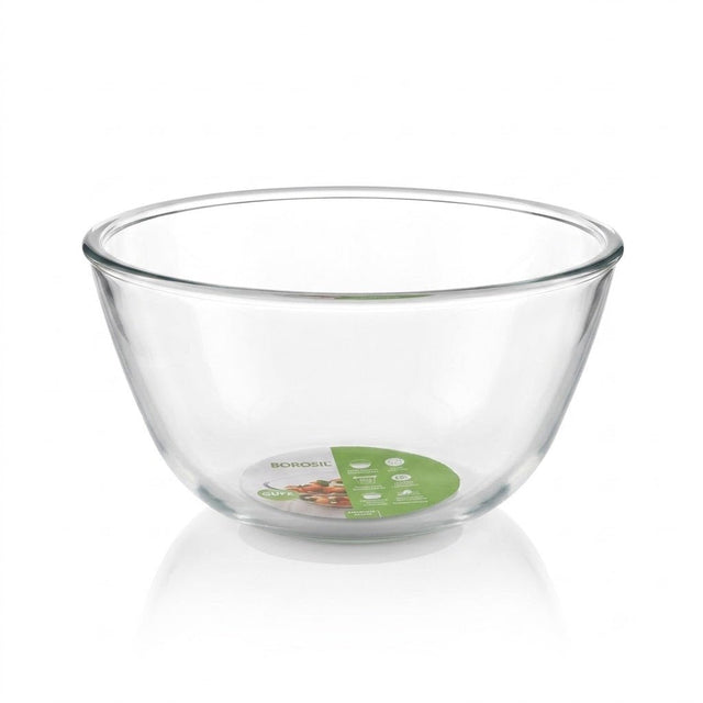 Borosil Glass Mixing Bowl – 21×10 cm – 1.7 Ltr - Al Kabayel Discount CentreBorosil Glass Mixing Bowl – 21×10 cm – 1.7 LtrBowlsBOROSILAl Kabayel Discount Centre