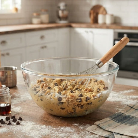 Borosil Glass Mixing Bowl 3.5 Ltr – 27×12 cm - Al Kabayel Discount CentreBorosil Glass Mixing Bowl 3.5 Ltr – 27×12 cmBowlsBOROSILAl Kabayel Discount Centre