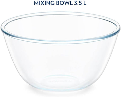 BOROSIL Glass Mixing & Serving Bowl 3.5 Liter - Al Kabayel Discount CentreBOROSIL Glass Mixing & Serving Bowl 3.5 LiterFood ContainersBOROSILAl Kabayel Discount Centre