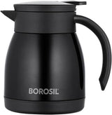 Borosil Hydra Stainless Steel Double Wall Vaccum Teapot 500ml, Black - Al Kabayel Discount CentreBorosil Hydra Stainless Steel Double Wall Vaccum Teapot 500ml, BlackTea/Coffee PotsBOROSILAl Kabayel Discount Centre