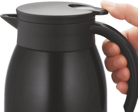 Borosil Hydra Stainless Steel Double Wall Vaccum Teapot 500ml, Black - Al Kabayel Discount CentreBorosil Hydra Stainless Steel Double Wall Vaccum Teapot 500ml, BlackTea/Coffee PotsBOROSILAl Kabayel Discount Centre