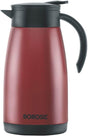 Borosil Hydra Vaccum Insulated Stainless Steel Teapot/Thermal Flask 1500ml, Red - FLKT15RED20 - Al Kabayel Discount CentreBorosil Hydra Vaccum Insulated Stainless Steel Teapot/Thermal Flask 1500ml, Red - FLKT15RED20ThermosBOROSILAl Kabayel Discount Centre