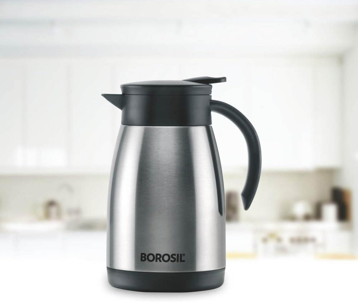 Borosil Hydra Vaccum Insulated Stainless Steel Teapot/Thermal Flask 1500ml, Silver - FLKT15SS21 - Al Kabayel Discount CentreBorosil Hydra Vaccum Insulated Stainless Steel Teapot/Thermal Flask 1500ml, Silver - FLKT15SS21ThermosBOROSILAl Kabayel Discount Centre