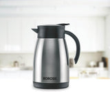 Borosil Hydra Vaccum Insulated Stainless Steel Teapot/Thermal Flask 1500ml, Silver - FLKT15SS21 - Al Kabayel Discount CentreBorosil Hydra Vaccum Insulated Stainless Steel Teapot/Thermal Flask 1500ml, Silver - FLKT15SS21ThermosBOROSILAl Kabayel Discount Centre