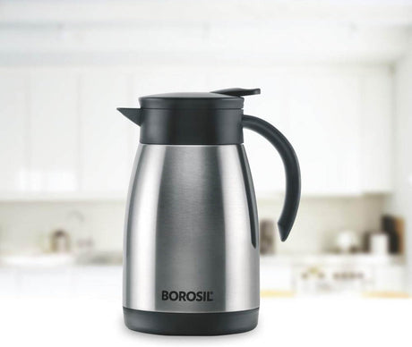 Borosil Hydra Vaccum Insulated Stainless Steel Teapot/Thermal Flask 1500ml, Silver - FLKT15SS21 - Al Kabayel Discount CentreBorosil Hydra Vaccum Insulated Stainless Steel Teapot/Thermal Flask 1500ml, Silver - FLKT15SS21ThermosBOROSILAl Kabayel Discount Centre