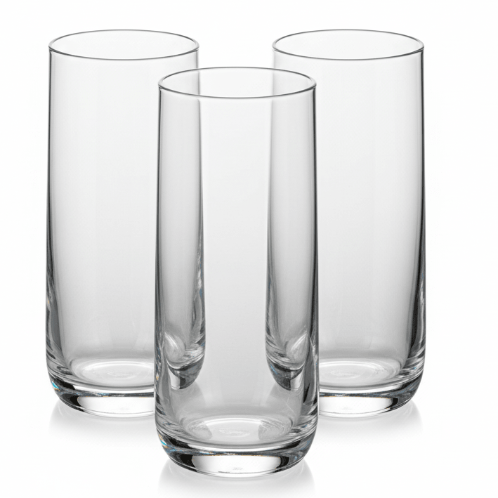 BR Loto Tall Long Drink Glass Set 350 ml High Quality Drinking Glasses (3 Pieces) - Al Kabayel Discount CentreBR Loto Tall Long Drink Glass Set 350 ml High Quality Drinking Glasses (3 Pieces)TumblersBRAl Kabayel Discount Centre