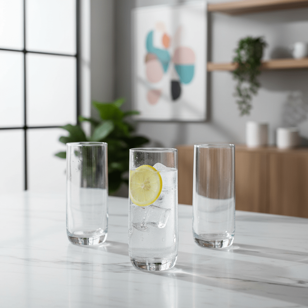 BR Loto Tall Long Drink Glass Set 350 ml High Quality Drinking Glasses (3 Pieces) - Al Kabayel Discount CentreBR Loto Tall Long Drink Glass Set 350 ml High Quality Drinking Glasses (3 Pieces)TumblersBRAl Kabayel Discount Centre