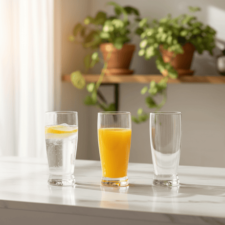 BR Madison Tall Long Drink Glass Set 375 ml Premium Clear Glass for Beverages (3 Pieces) - Al Kabayel Discount CentreBR Madison Tall Long Drink Glass Set 375 ml Premium Clear Glass for Beverages (3 Pieces)TumblersBRAl Kabayel Discount Centre
