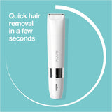 Braun Body Mini Trimmer BS1000, Electric Body Hair Removal for Everybody, for On - the - Go - Al Kabayel Discount CentreBraun Body Mini Trimmer BS1000, Electric Body Hair Removal for Everybody, for On - the - GoTrimmerBRAUNAl Kabayel Discount Centre